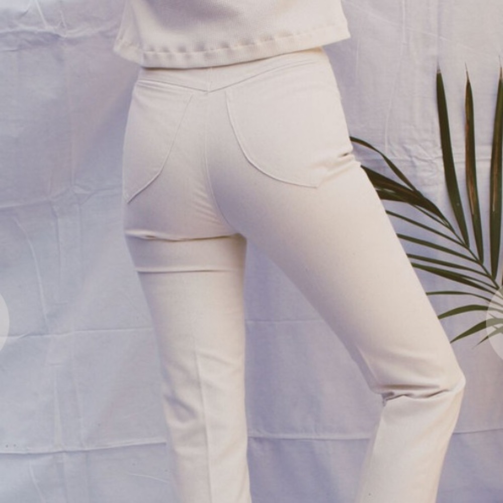 ISO Lykke Wullf Ranch Pants in Cream Size 4